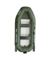 Моторно-гребная лодка Flinc F280TLA AirDeck (оливковый) модель 2025 г