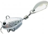 Тейл-спиннер UF Studio Hurricane 10g Silver glitter