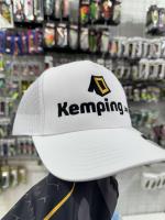 Бейсболка Kemping.by белая / сетка