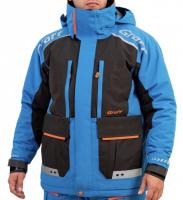 Костюм рыболовный Graff (поплавок -15°С) (215ОВ-3 черно-голубой) размер L (182-188)