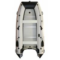 Лодка Polar Bird 420E New Eagle Стеклокомпозит (черно-белый) модель 2025 г