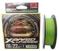Шнур YGK X-Braid Upgrade X8 150m PE#0.6 lb14