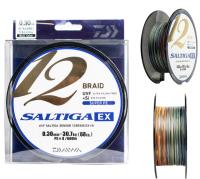 Шнур Daiwa Saltiga 12 Braid Multicolor 200m PE#1.2 lb27/12.2kg