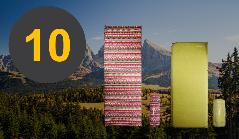 Топ-10 надувных туристических ковриков для комфортного сна