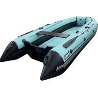Лодка ПВХ ORCA 340НД (бирюзово - серый)