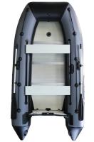 Лодка Polar Bird 360М New Merlin Стеклокомпозит (чёрно-серый)