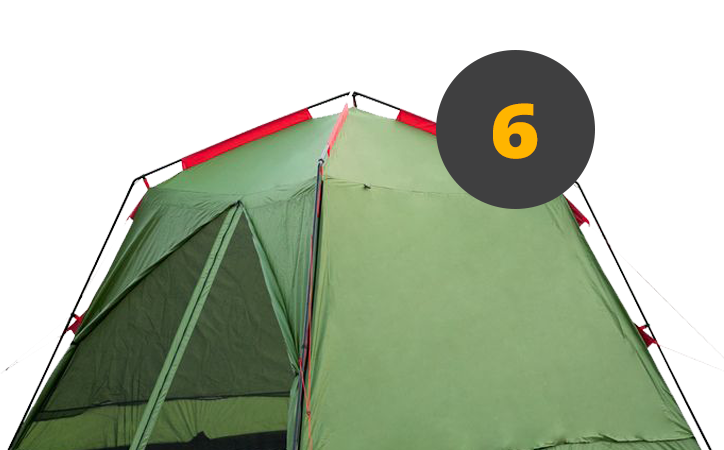 Топ лучших туристических шатров