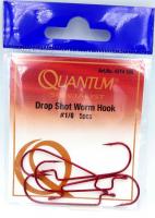 Крючки QUANTUM Drop Shot Worm Hook #1/0