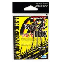 Крючки офсетные Decoy WORM 18 Hook 6/0 4шт