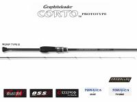 Спиннинг Graphiteleader Corto Prototype 22 2.34m 20gr 22GCORPS-782ML-HS 2.34m max 20gr
