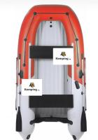 Лодка Grouper GR 375W (кокпит 92 см) НДНД (серо - красный) модель 2025 г