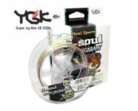 Шнур YGK G-Soul Super Jig Man X8 200m PE#1.2 lb25