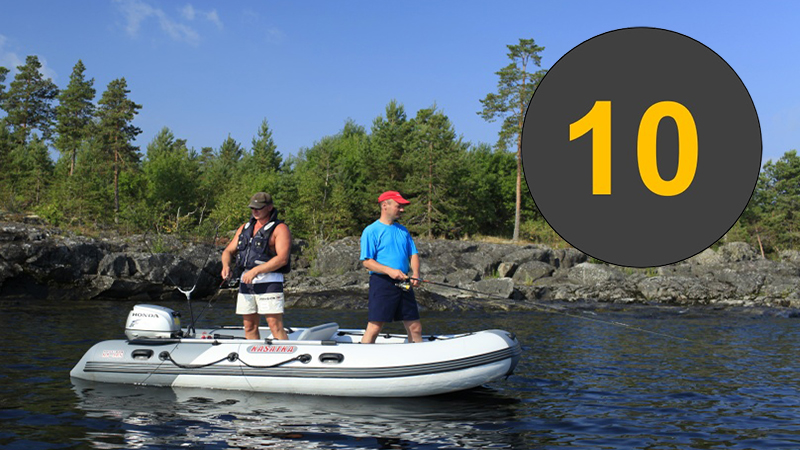 Топ 10 двухместных лодок ПВХ
