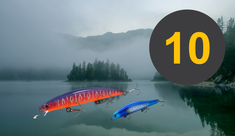 ТОП-10 воблеров с нейтральной плавучестью