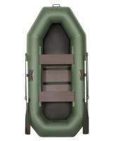 Лодка гребная Лоцман С-260 РС (зелёный)
