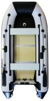 Лодка Polar Bird 340М (Лайт) Стеклокомпозит (Чёрно-белый)