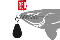 Быстросъёмное грузило X Sinker's Red 20gr (3шт)