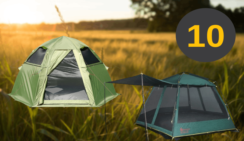 Топ-10 универсальных шатров для дачи и отдыха на природе