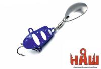 Тейл-Спиннер НАШ ТС-1 20g #Синий-Белый