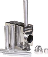 Печь для походной бани (нерж.сталь 0.5/0.8 мм) в сумке