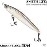 Воблер Smith Cherry Blood LL 70 S #72