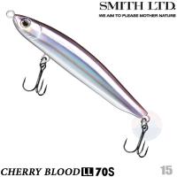 Воблер Smith Cherry Blood LL 70 S # 15