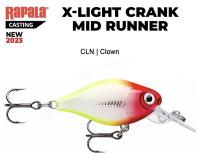 Воблер Rapala X-Light Crank Mid Runner CLN