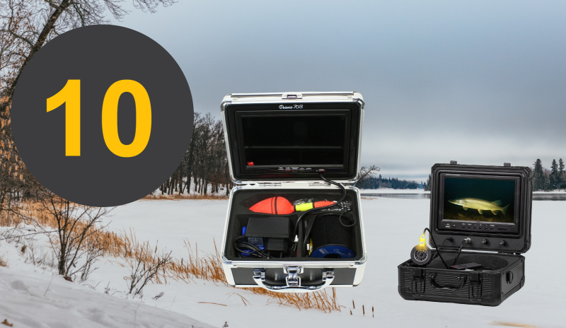 ТОП-10 подводных видеокамер для рыбалки с функцией записи