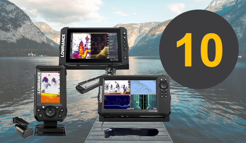 ТОП-10 эхолотов бренда Lowrance