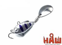 Тейл-Спиннер НАШ ТС-1 20g #Серебро-Фиолетовый