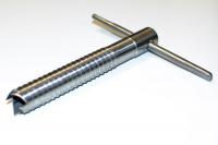 Ввертыш нержавейка для палатки (подвижная ручка) 16х1,5х130 мм