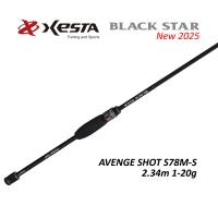 Спиннинг Xesta Black Star Avenge Shot S78M-S 2.34m 1-20gr