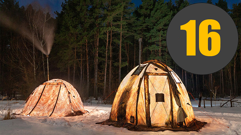 Топ 16 зимних палаток
