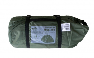 Палатка Экспедиционная Tramp Rock 2 Green (V2)