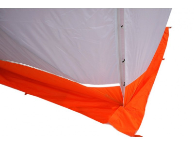 Всесезонная палатка Призма Шелтерс Премиум (2-сл) 215*215 (бело-зелёный)