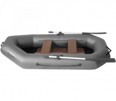 Лодка гребная Лоцман С-240 ЖС (серый)