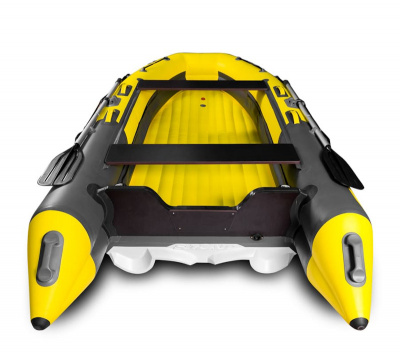 Надувная лодка ПВХ Риф Скат Тритон 350 НД (надувное дно)