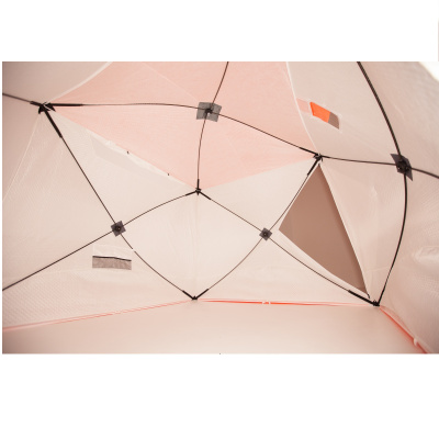 Зимняя палатка Пингвин Mr. Fisher Лонг 250 MAX Термо (3-сл) 250*225 (бело-оранжевый)