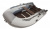 Лодка моторная килевая Лоцман М-330 Премиум (бело-серый)