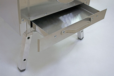 Печь Берег для палатки  "Армейская" New (труба - 100мм)