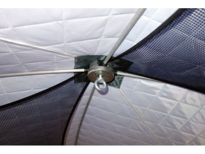 Зимняя палатка Призма Премиум Термолайт 215*215 Композит (3-сл) (бело-синий)