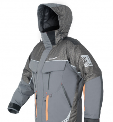 Костюм-поплавок зимний рыболовный Graff (WARMGUARD) 217-O-B XXXL (176-182)