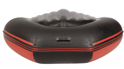 Лодка моторная килевая Лоцман М-380 НД НД Премиум (красно-чёрный)