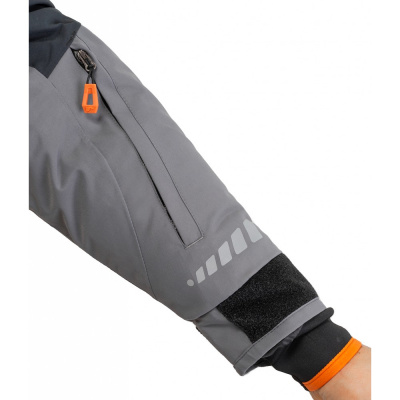 Костюм рыболовный Graff зимний -50°С (218ОВ черно-серый) размер L (182-188)