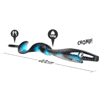 Силиконовая приманка Strike Pro Giant Pig Tail 40 #115 погремушка в хвосте