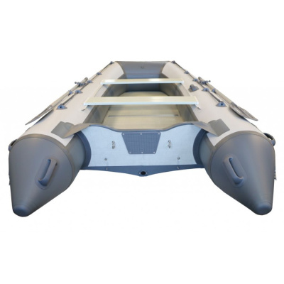 Лодка Polar Bird 340М New Merlin Стеклокомпозит (чёрно-серый) 