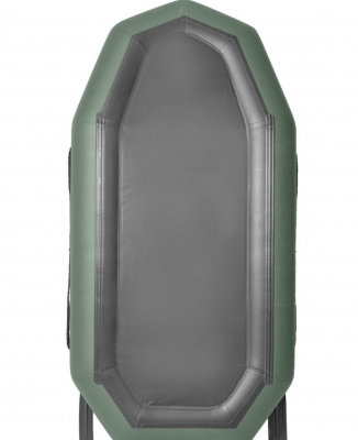 Лодка гребная под мотор Лоцман Профи С-300 МРС (зеленый)