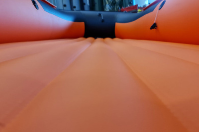 Лодка Grouper GR 350 НДНД (оранжево - черный ) модель 2025 г