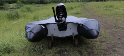 Стояночный (транспортировочный) тент для лодок Polar Bird серии Merlin 340М