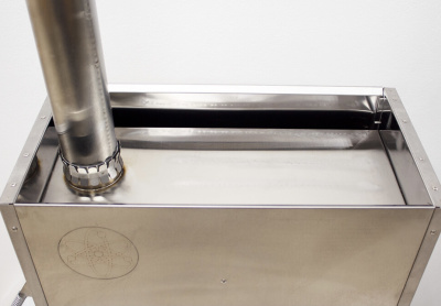 Печь Берег для палатки "Atomstove" Банная New (труба - 80мм)